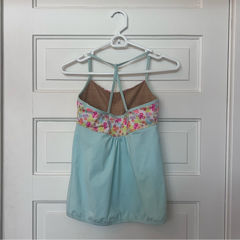 Ivivva Light Blue Racerback Tank Top - Picture 2 of 6